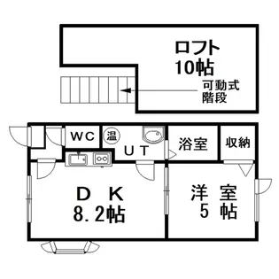 ロイヤルエステート【2階】の間取り