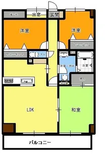 ロータスハウス【1階】の間取り