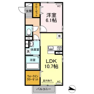 アルティメットM【2階】の間取り