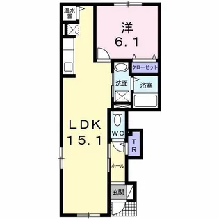 グレイスリッチ【1階】の間取り
