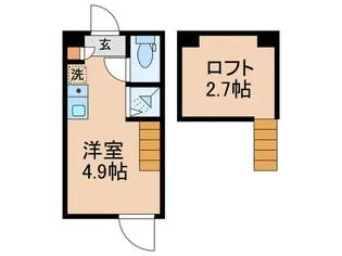 ハーモニーテラス中板橋II【2階】の間取り