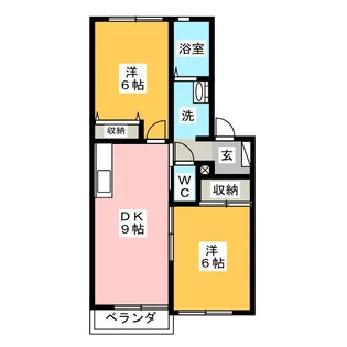 アネックス(C)【2階】の間取り
