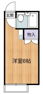 美しの森ハウスA棟【2階】の間取り