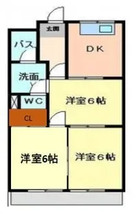 シャトータウン55【2階】の間取り