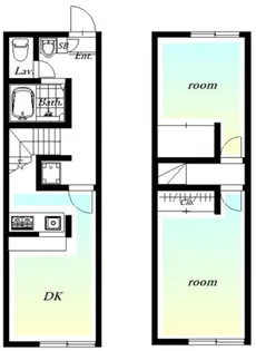 レオパレス東の間取り