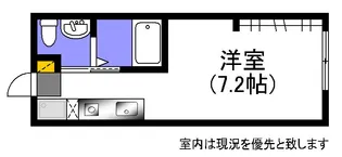 シーモ南観音【1階】の間取り