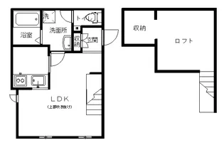 プリマガーデン千里丘【1階】の間取り