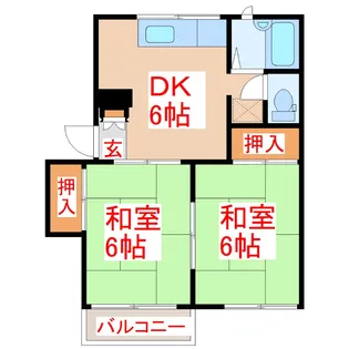 フォーブル V【2階】の間取り