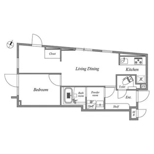 GRAN PASEO碑文谷North【4階】の間取り