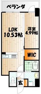 エストラーダ小倉【2階】の間取り
