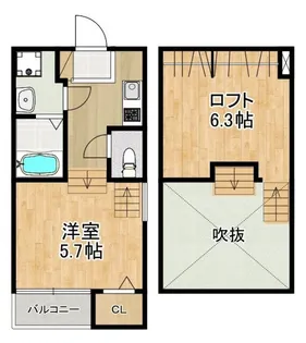 MODERN PALAZZO 諫早駅北【1階】の間取り