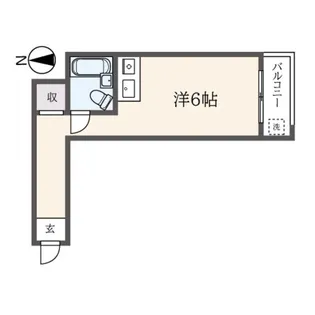 エール久我山【1階】の間取り
