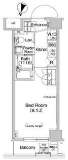 プラウドフラット学芸大学II【3階】の間取り