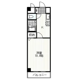 プラザ・パシフィック【3階】の間取り