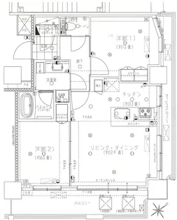 ライオンズタワー相模原ステーショングランデ【24階】の間取り