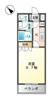 グランディール【1階】の間取り