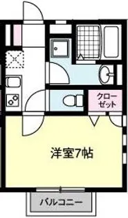 HODAKA Canal 13【1階】の間取り