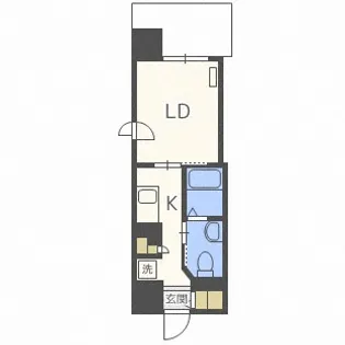 北海道札幌市中央区南一条東2【マンション】の間取り