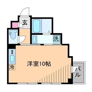 クリア日吉【2階】の間取り