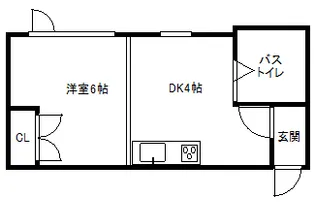 ノースヴィレッヂ【3階】の間取り