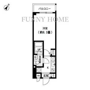 東京都世田谷区駒沢4【マンション】の間取り