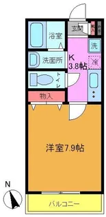 アーバンプラザ【3階】の間取り