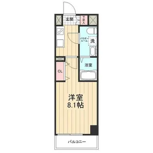 東京都足立区江北6【マンション】の間取り