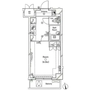 レジオス世田谷尾山台【3階】の間取り