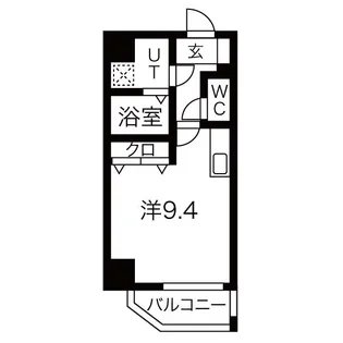 シェモア泉【7階】の間取り