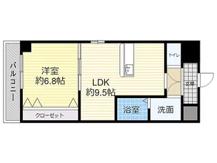 ホワイトライト【2階】の間取り
