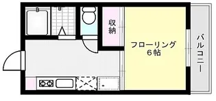 エスティア【2階】の間取り