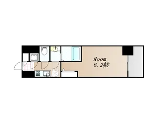 エスリード新大阪ヴェルデ【4階】の間取り