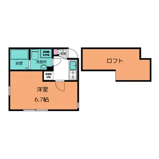 アザーレ・パッシオ向ヶ丘遊園II【1階】の間取り