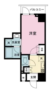 グランドコンシェルジュ麻布【5階】の間取り