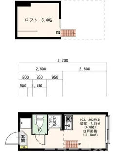 GLANZ【1階】の間取り
