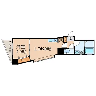神奈川県横浜市保土ヶ谷区岩井町【マンション】の間取り