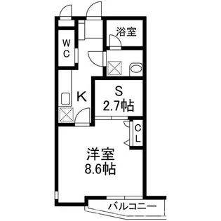 VIVACE VI【1階】の間取り