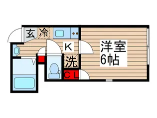 プロスペリティ北千住【3階】の間取り