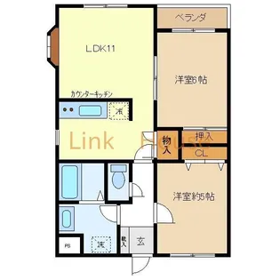 東京都江戸川区篠崎町1【マンション】の間取り