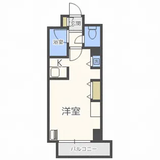 アブニール桑園【4階】の間取り