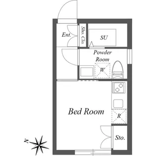 PASEO SANGENJAYA EAST WEST【2階】の間取り