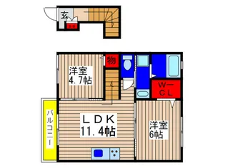 FP石神井公園【2階】の間取り