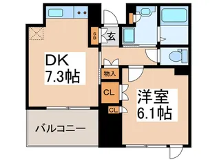 ボワエトワール立石【3階】の間取り
