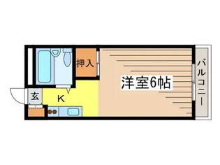 第二角田ビル【3階】の間取り