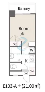 千葉県市川市末広2【マンション】の間取り