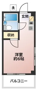 新富赤塚マンション【2階】の間取り