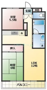 MIIビルディング【6階】の間取り