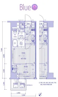 ブライズ川崎本町【2階】の間取り