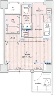 ヴェルステージ本所吾妻橋【9階】の間取り