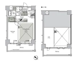 パークキューブ西ヶ原ステージ【12階】の間取り